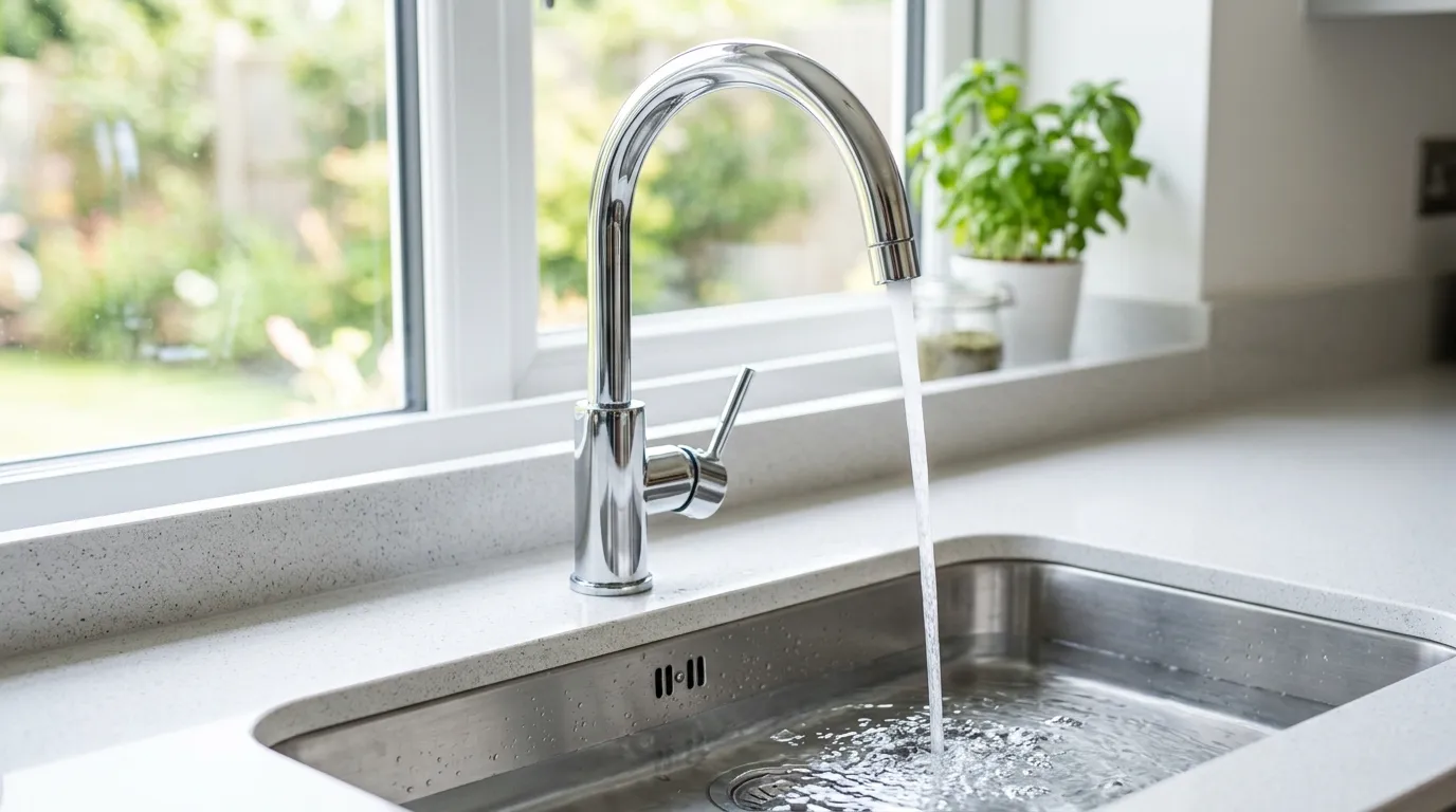 Local Plumbing Master Pros same day plumber fixing a faucet in Stover, MO